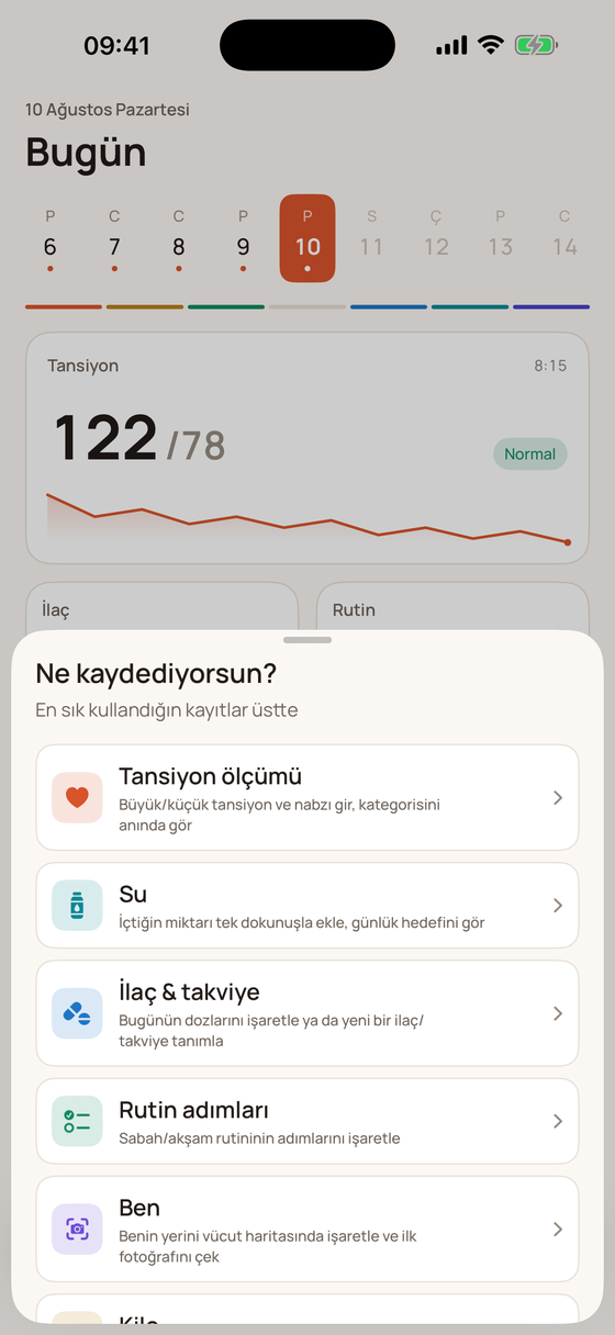 Ne kaydediyorsun listesi
