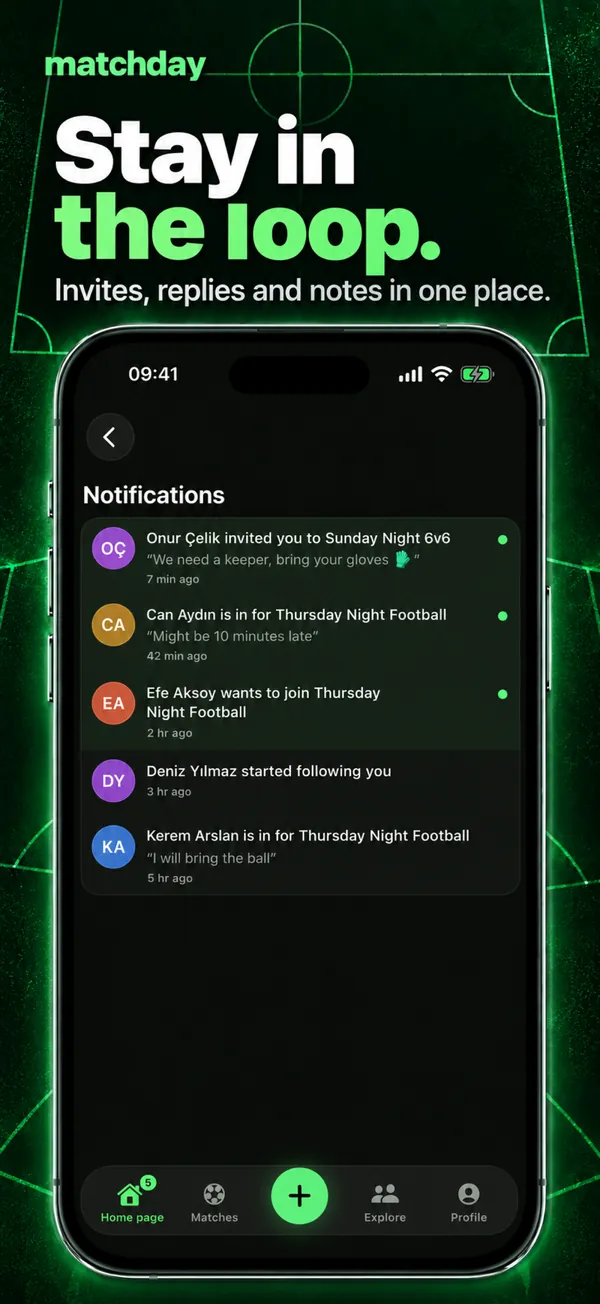 Invites, notes, answers, all here