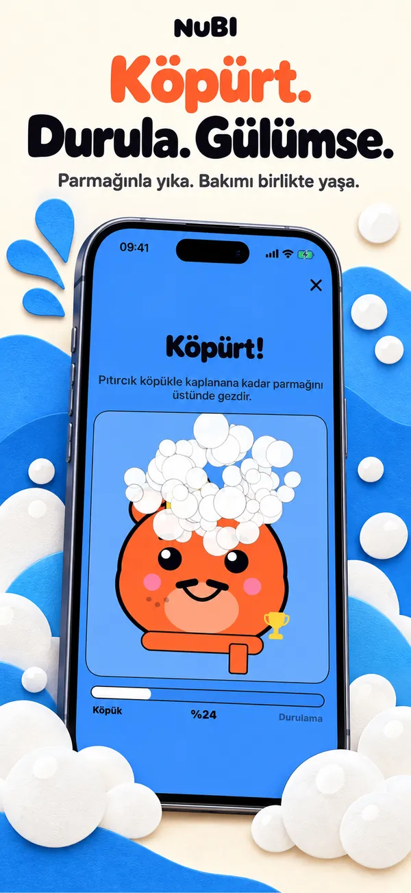 Köpürt, durula