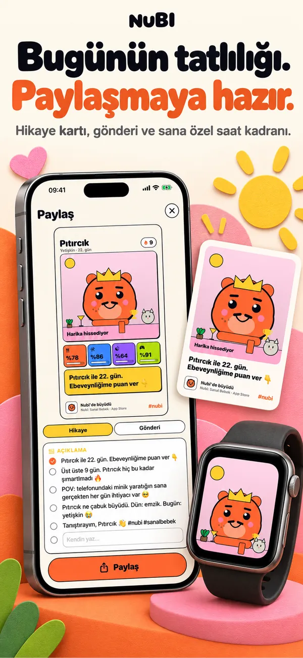 Paylaşmaya hazır