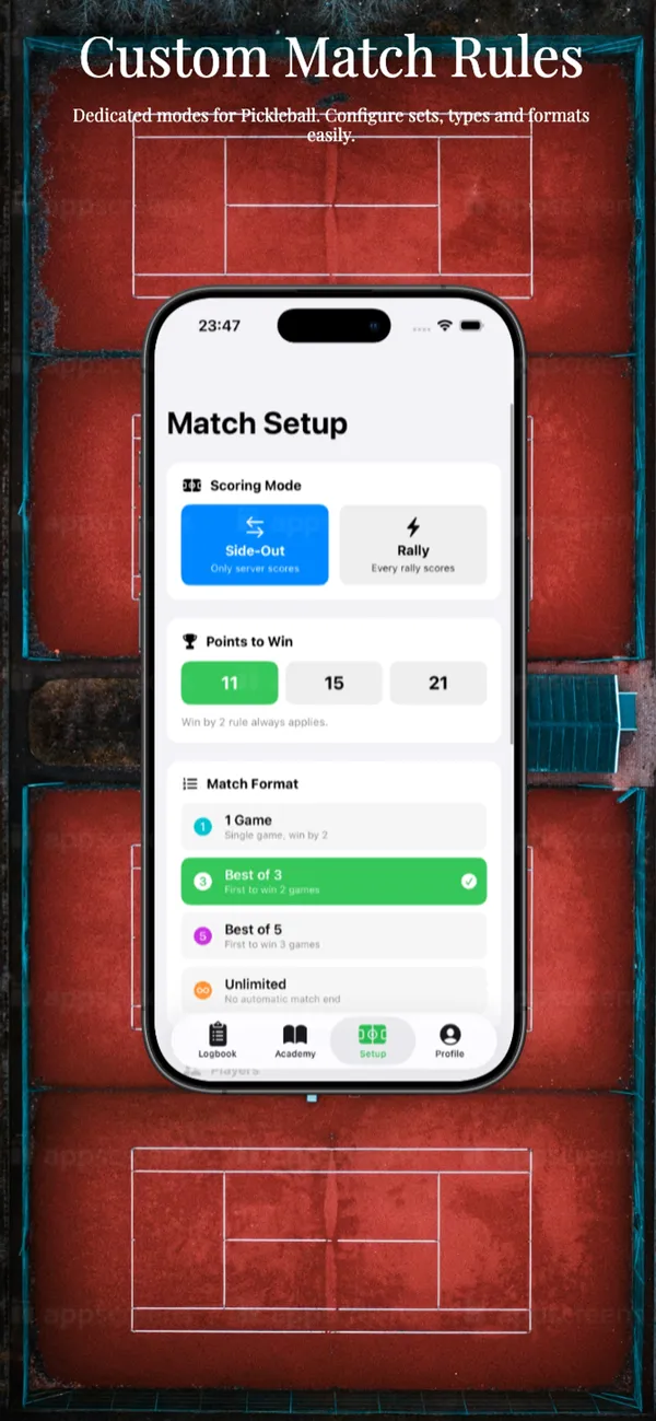 Learn the rules in the app